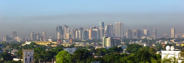 Manila im Smog. Foto: Wolfram Birmili/ TROPOS