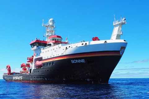 FS SONNE im Pazifik (Foto: Roman Kroke/UFZ/2019)