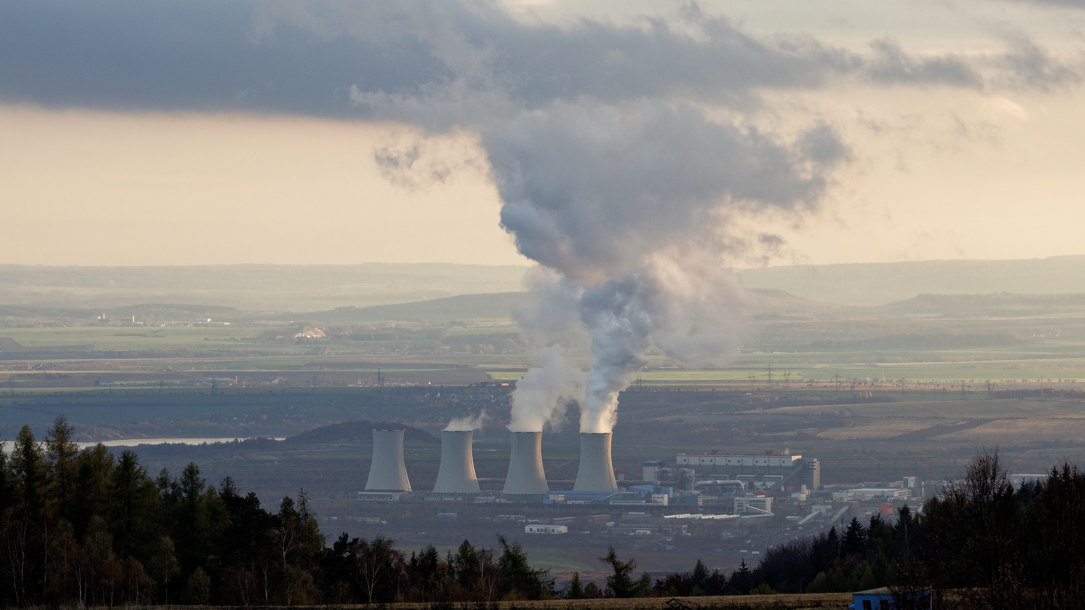 coal power plant Tusmice in northwest of Czech Republic. Photo: Tilo Arnhold/TROPOS