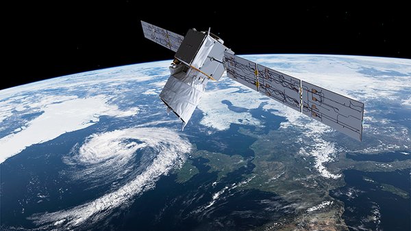 „Aeolus“ soll bis 2021 mit einem modernen und leistungsstarken Laser-System vertikale Windprofile erstellen. Grafik: ESA/ATG medialab 