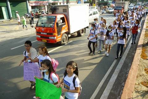 19.05.15: Der Walk for Clean Air...