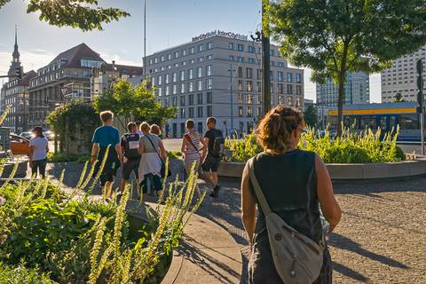 ... und weiter zur amtlichen Messstation Leipzig-Mitte des LfULG.