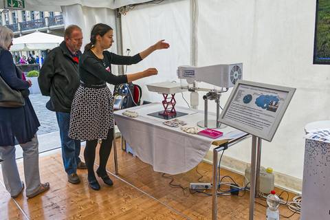 Chemie & Wolkenforschung zum Anfassen. Foto: Honey Alas, TROPOS