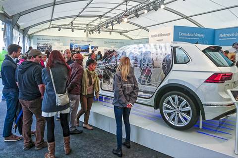 Wissenschaftsmeile: Volkswagen Sachsen. Foto: Tilo Arnhold, TROPOS