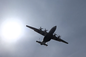 An-22 im Überflug