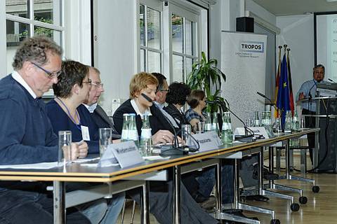 Die Paneldiskussion war ein offizielles Satellite Event der GREENWEEK 2013, die im EU-Jahr der Luft unter dem Motto „Saubere Luft für alle" stand. Foto: Tilo Arnhold