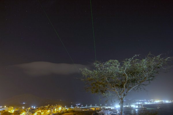 Die Lidarmessungen unterstützen die „Aeolus Tropical Campaign“ im Sommer  /Herbst 2021 und sollen neben der Kalibrierung der Daten des ESA-Satelliten auch dazu beitragen, Wolken und Aerosole in den Tropen zu erforschen sowie das Entstehen von tropischen Wirbelstürmen besser zu verstehen. Foto: Edson Silva Delgado, Etfilmes / OSCM