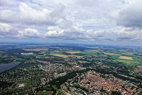 Heute gibt es trotz vieler Wolken einen Meßflug für ACTOS. Foto: Birgit Wehner/TROPOS