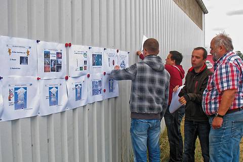 Vorbereitungen für den Tag der öffenen Tür. Foto: Janine Lückerath/ Universität Bayreuth