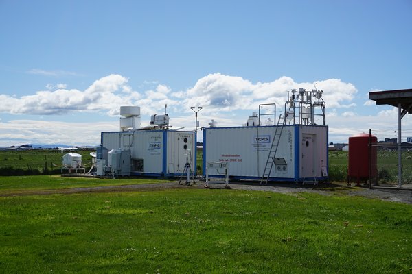 Das Leipziger Aerosol- und Wolken-Fernbeobachtungssystem (LACROS) am Standort des MetService in Invercargill. Bild: Tom Gaudek, TROPOS