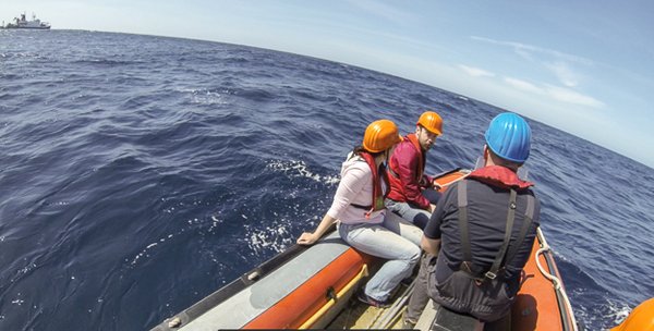 Polarstern-Expedition PS83 (ANT-XXIX/10). Foto: Tilo Arnhold/TROPOS