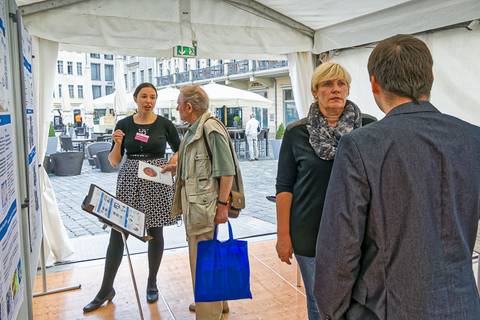 Die Leibniz-KollegInnen sind die ersten Gäste. Foto: Honey Alas, TROPOS