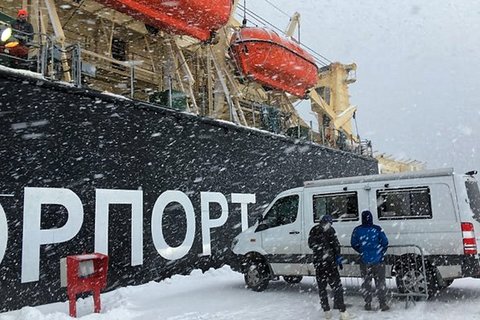 Ankunft in Tromsø. Foto: Folke Mehrtens, AWI