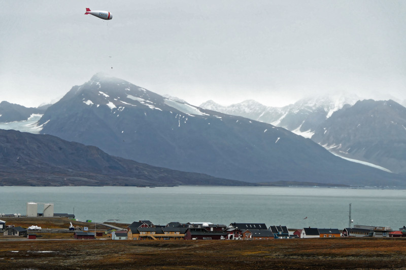 Ny-Ålesund is the northernmost settlement on Spitsbergen. After the end of mining, the place has developed into an international research centre. Photo: Sebastian Zeppenfeld, TROPOS