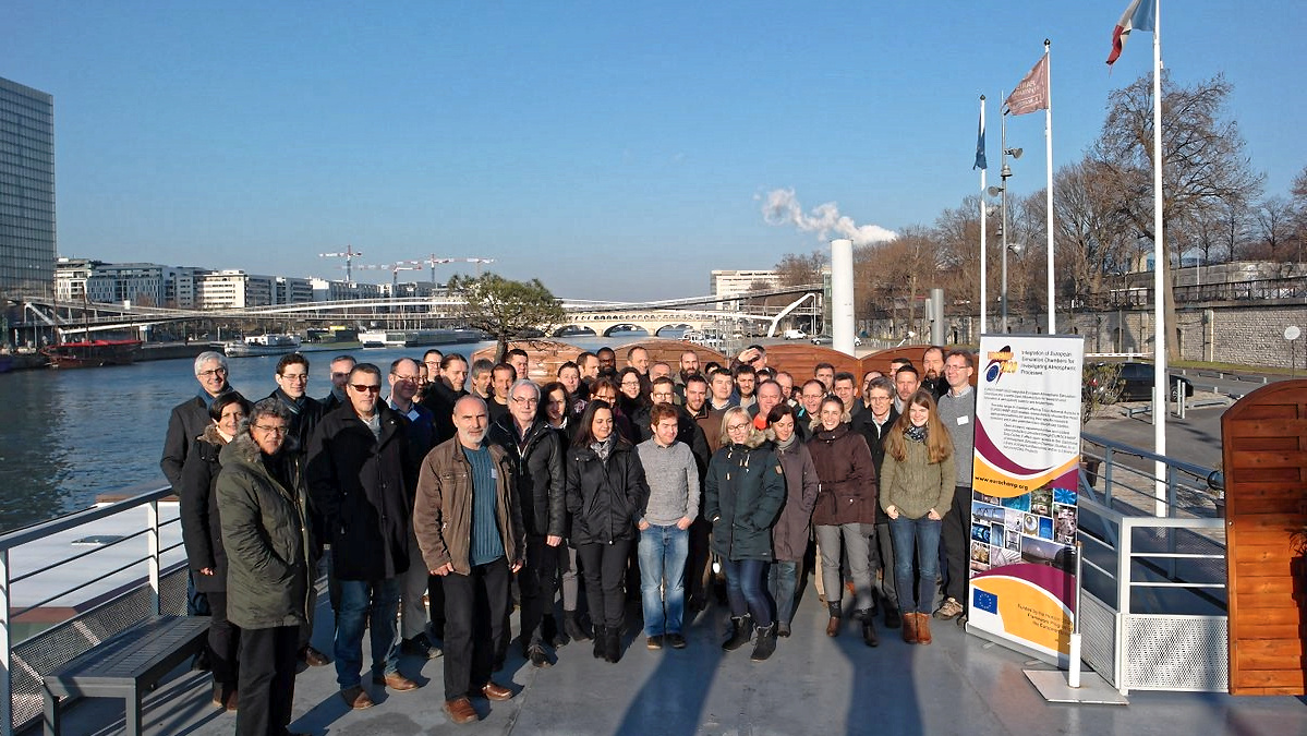 Kick-off-Meeting of EUROCHAMP-2020 during January 2017 in Paris. Phto: Jean-François Doussin, UPEC