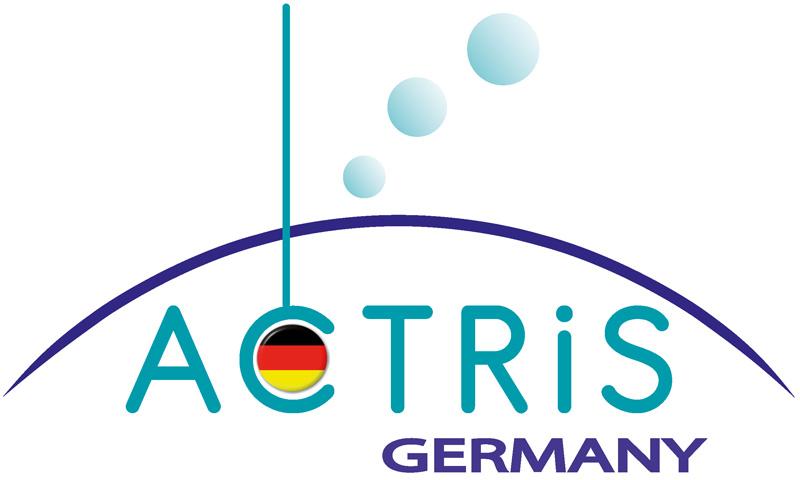 Germany is getting a new infrastructure for research on particulate matter, clouds, and trace gases. Distributed among eleven institutions, this German contribution to the EU research infrastructure ACTRIS will enable better forecasts for air quality, weather, and climate in the future.  Logo: ACTRIS-D