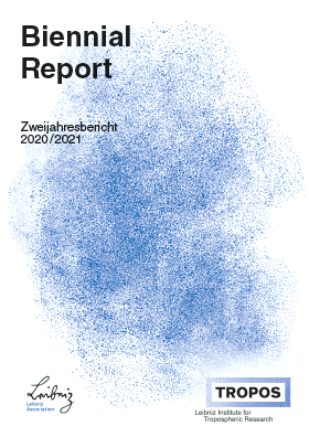 Titelbild: Zweijahresbericht 2020/2021 / TROPOS Titelbild: Zweijahresbericht 2020/2021 / TROPOS